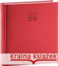 Denní diář Aprint 2025, červený  8595689345976 Presco Group - książka