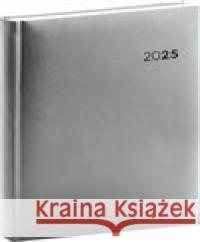 Denní diář Balacron 2025, stříbrný  8595689345716 Presco Group - książka