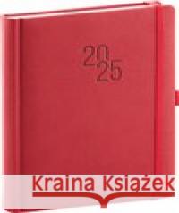Denní diář Diamante 2025, červený  8595689346775 Presco Group - książka