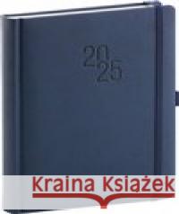 Denní diář Diamante 2025, modrý  8595689346782 Presco Group - książka