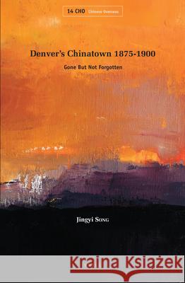 Denver’s Chinatown 1875-1900: Gone But Not Forgotten Jingyi Song 9789004400870 Brill - książka