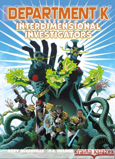 Department K: Interdimensional Investigators Rory McConville, PJ Holden, Dan Cornwell 9781786186607 Rebellion Publishing Ltd. - książka