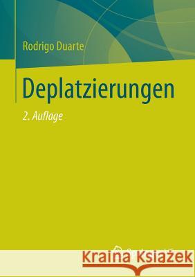 Deplatzierungen Rodrigo Duarte 9783658143428 Springer vs - książka
