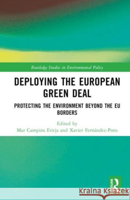 Deploying the European Green Deal  9781032487335 Taylor & Francis Ltd - książka