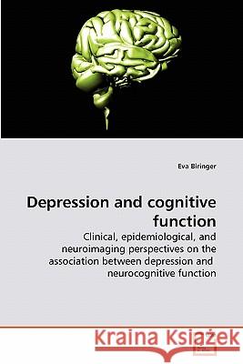 Depression and cognitive function Biringer, Eva 9783639147254 VDM Verlag - książka