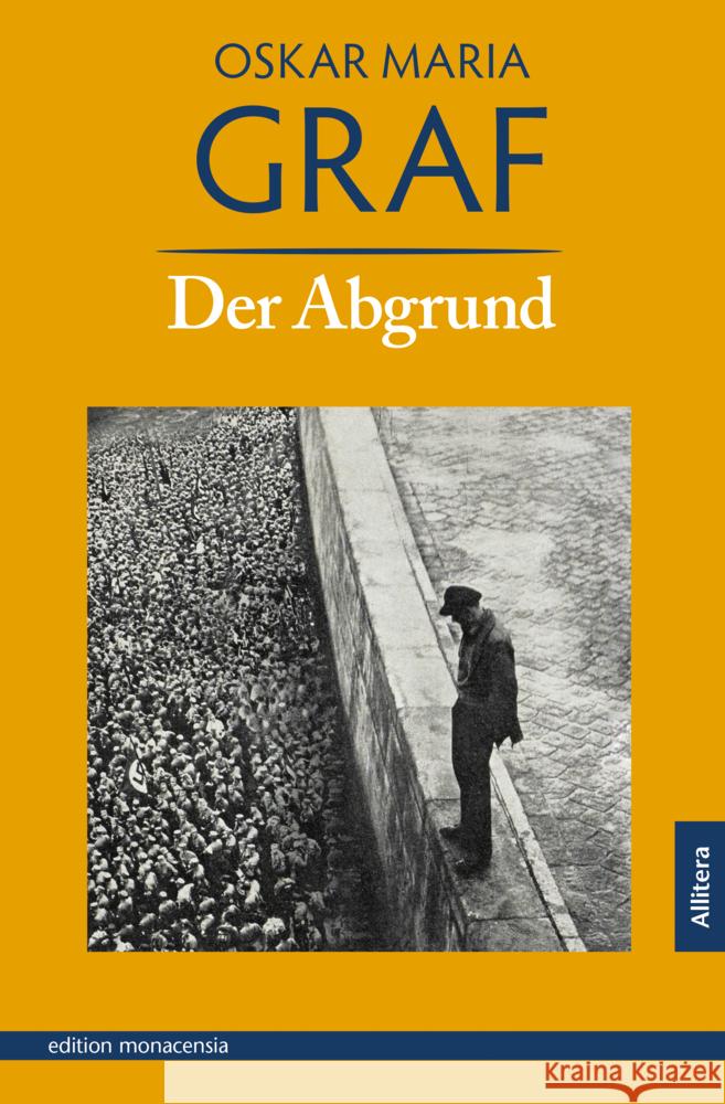 Der Abgrund Graf, Oskar Maria 9783962332235 Allitera Verlag - książka