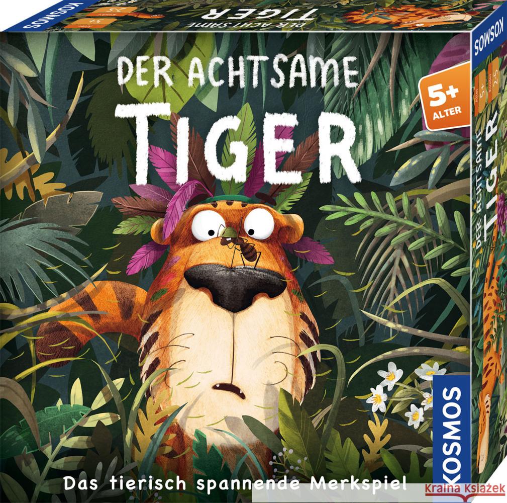 Der achtsame Tiger Wrede, Klaus-Jürgen, Zur Linde, Ralf 4002051683726 Kosmos Spiele - książka