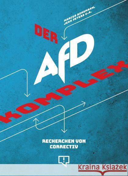 Der AfD-Komplex Bensmann, Marcus, Peters, Jean 9783948013264 Correctiv - książka