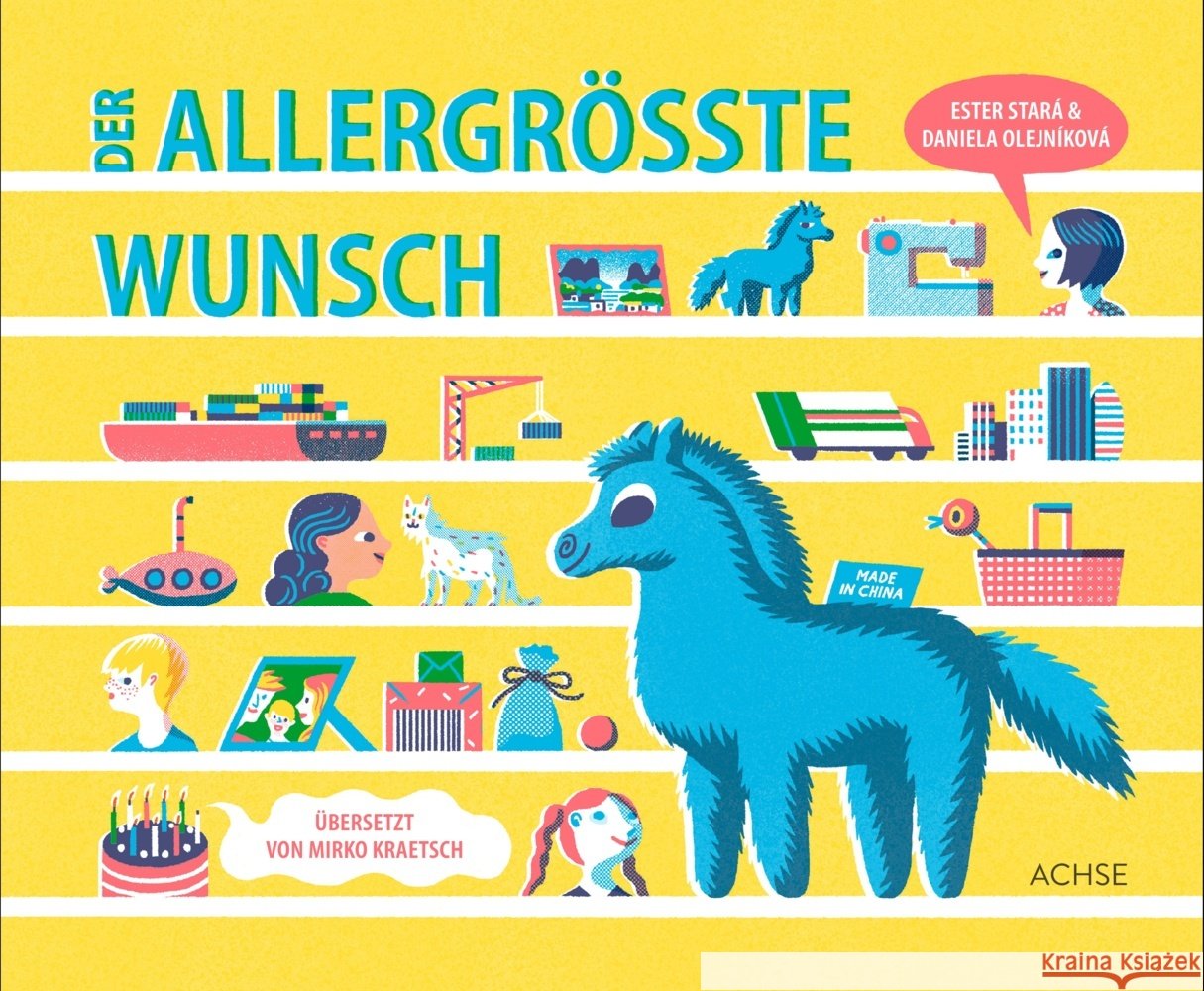 Der allergrößte Wunsch Stará, Ester 9783903408289 Achse, Wien - książka