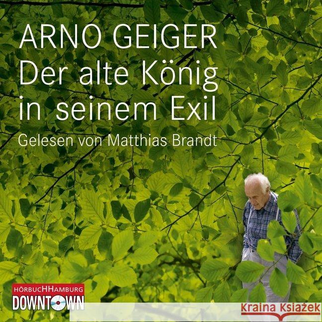 Der alte König in seinem Exil, 4 Audio-CDs : ungek. Ausg. Geiger, Arno 9783869091785 Hörbuch Hamburg - książka