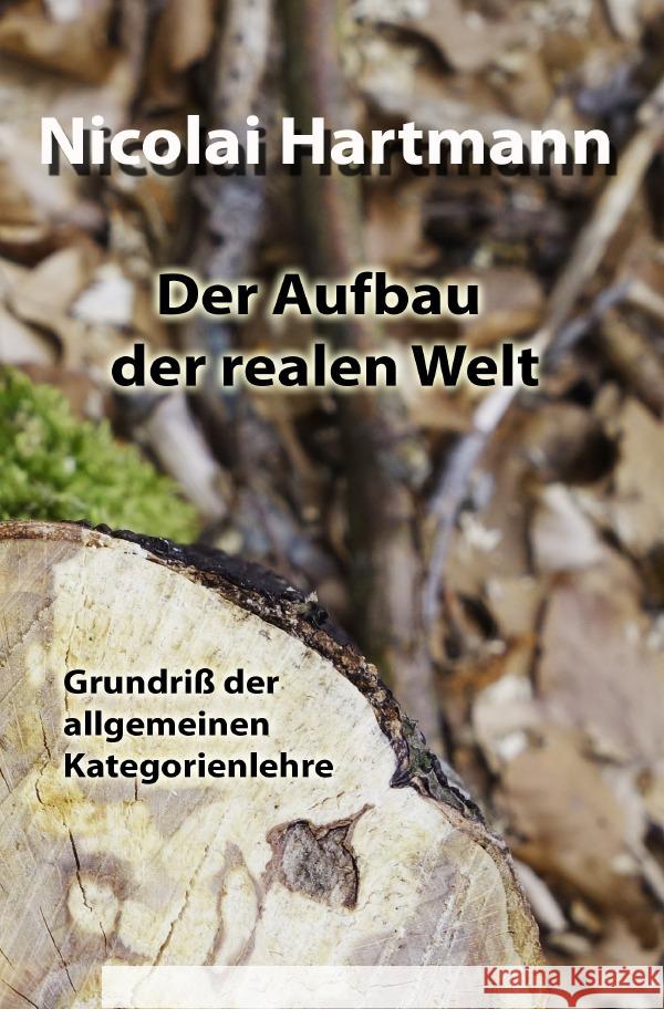 Der Aufbau der realen Welt Hartmann, Nicolai 9783754909904 epubli - książka