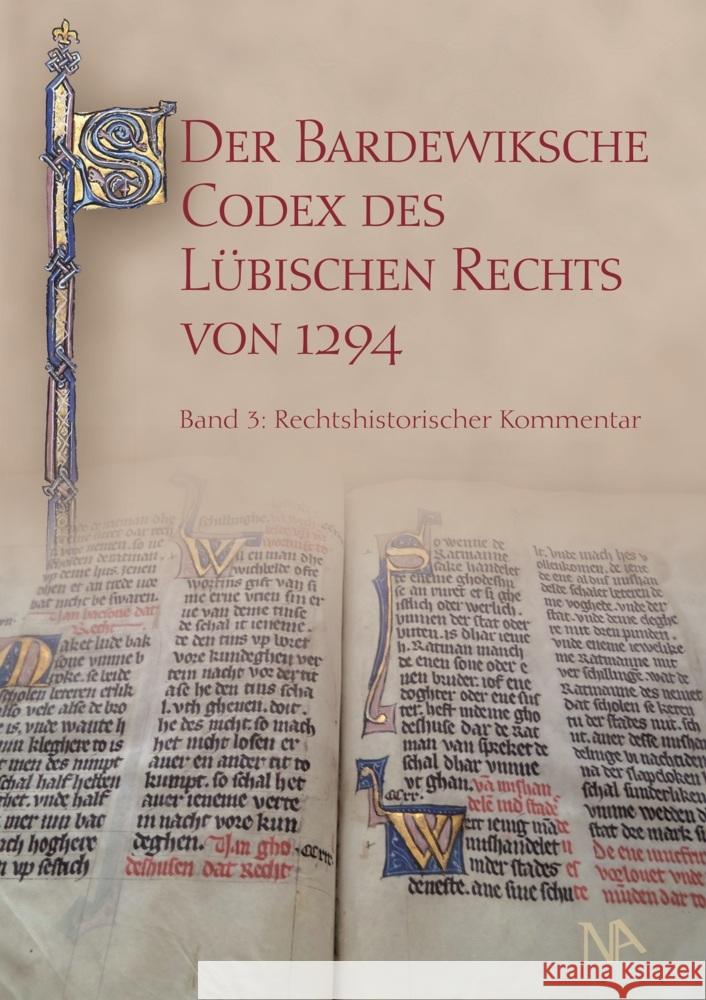 Der Bardewiksche Codex des Lübischen Rechts von 1294 Cordes, Albrecht 9783961761784 Nünnerich-Asmus Verlag & Media - książka