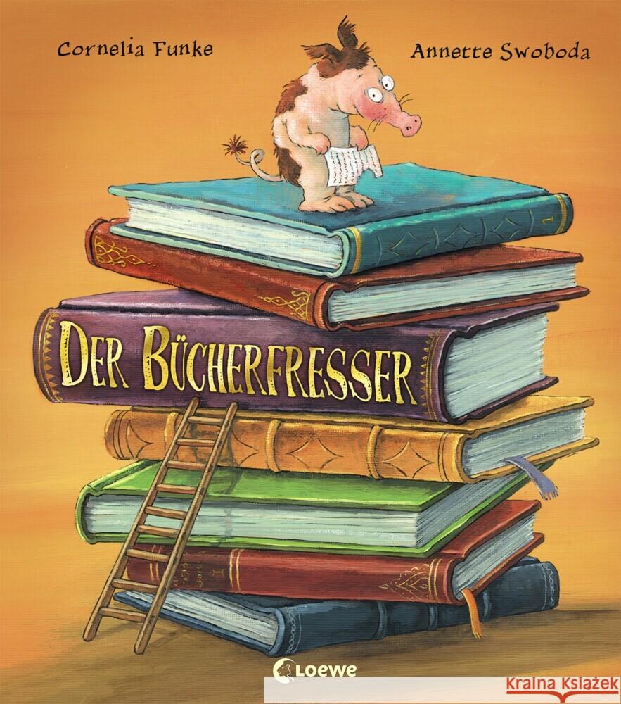 Der Bücherfresser Funke, Cornelia 9783743202177 Loewe Verlag - książka