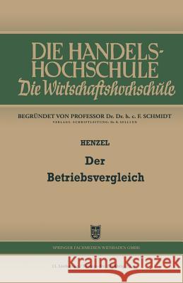 Der Betriebsvergleich  9783322980182 Springer - książka
