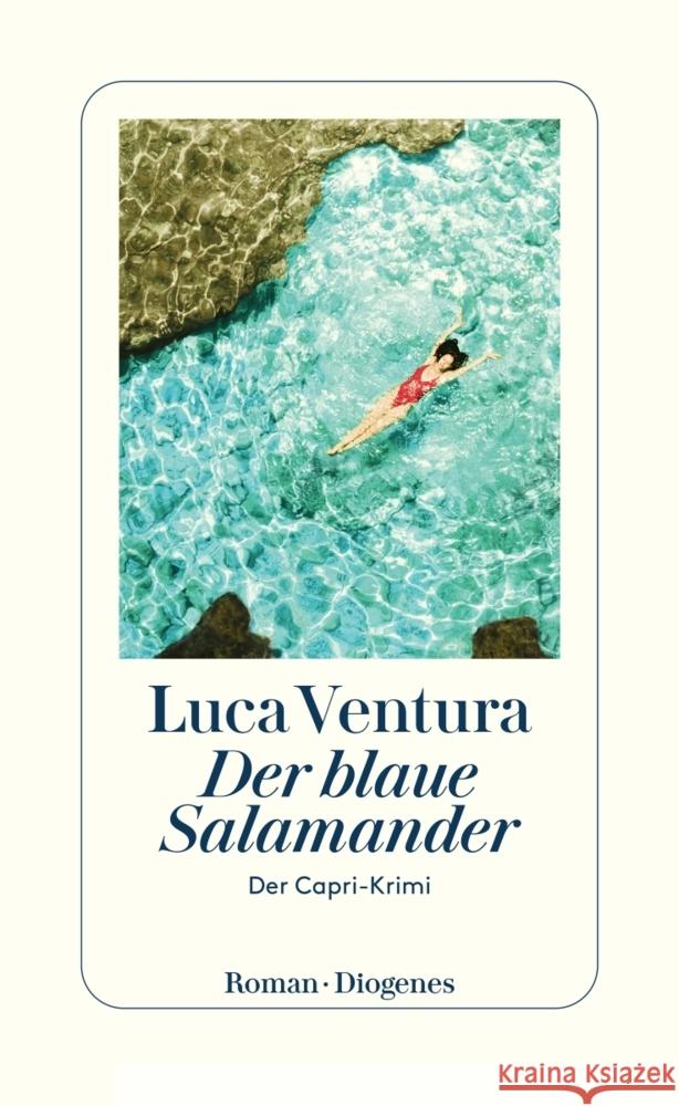 Der blaue Salamander Ventura, Luca 9783257300994 Diogenes - książka