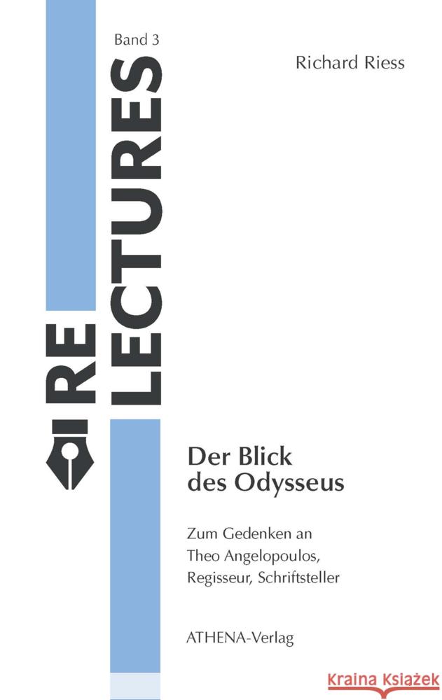 Der Blick des Odysseus Riess, Richard 9783745512229 Athena Verlag - książka