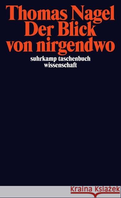 Der Blick von nirgendwo Nagel, Thomas 9783518296356 Suhrkamp - książka
