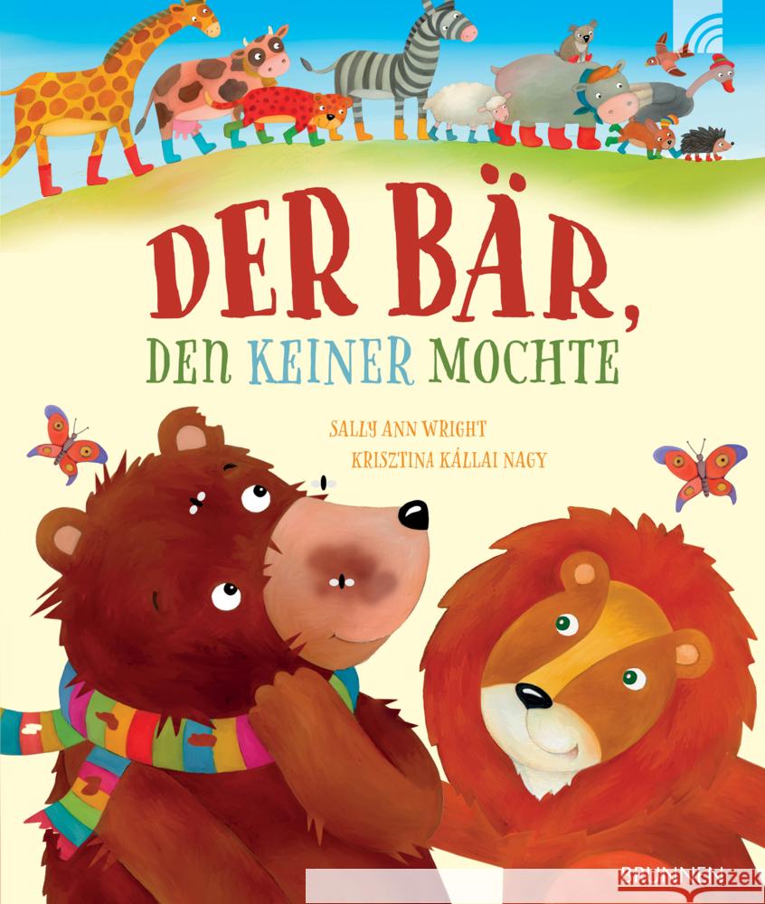 Der Bär, den keiner mochte Wright, Sally Ann 9783765554780 Brunnen-Verlag, Gießen - książka