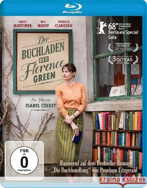 Der Buchladen der Florence Green, 1 Blu-ray : Spanien/Großbritannien/Deutschland Fitzgerald, Penelope 4042564183610 Capelight - książka