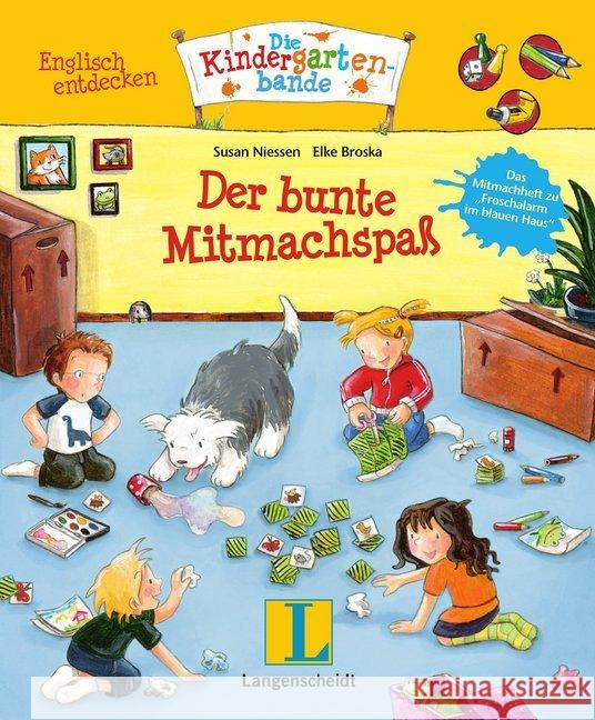 Der bunte Mitmachspaß Niessen, Susan, Broska, Elke 9783125632486 Langenscheidt bei PONS - książka