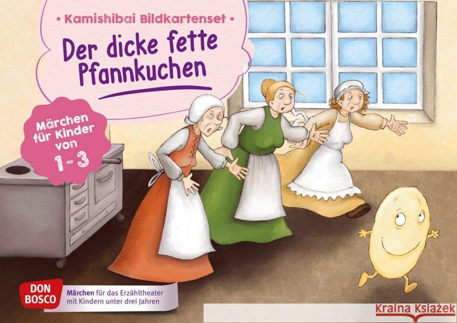 Der dicke fette Pfannkuchen : Märchen für Kinder von 1-3  4260179515514 Don Bosco Medien - książka