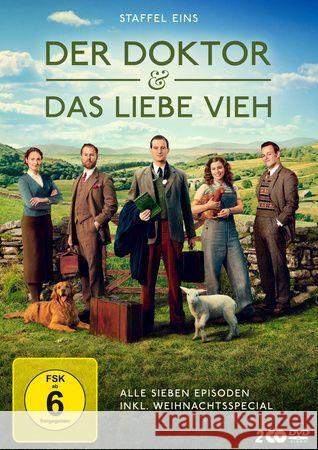 Der Doktor und das liebe Vieh. Staffel.1, 2 DVD  4006448770655 Polyband - książka