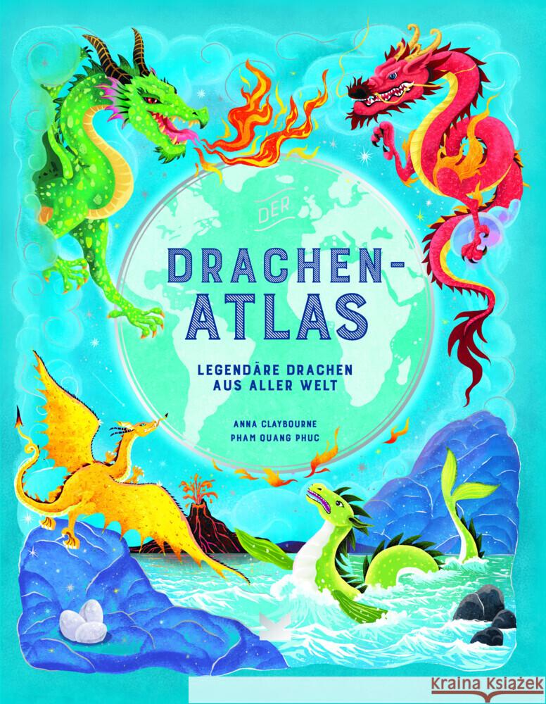 Der Drachen-Atlas Claybourne, Anna 9783962443900 Laurence King Verlag GmbH - książka