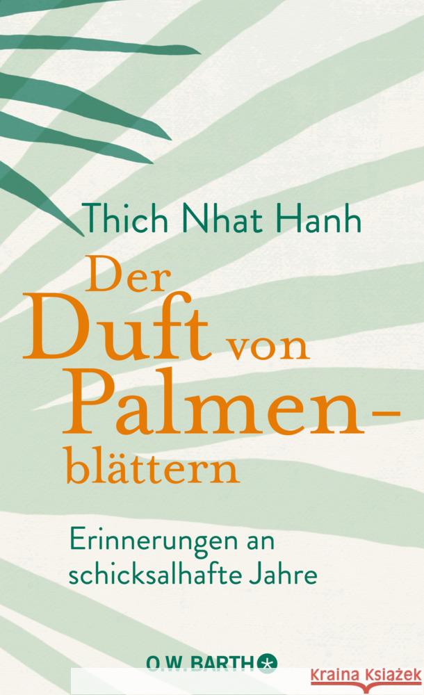 Der Duft von Palmenblättern Thich Nhat Hanh 9783426293430 Droemer/Knaur - książka