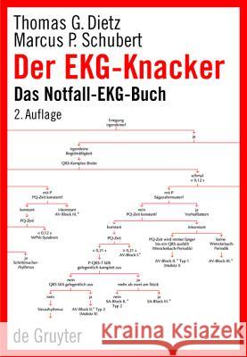 Der Ekg-Knacker: Das Notfall-Ekg-Buch Dietz, Thomas G. 9783110190595 Walter de Gruyter - książka