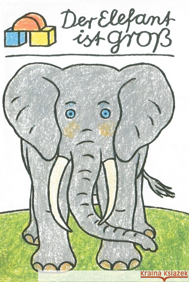 Der Elefant ist groß Könner, Alfred 9783896035578 LeiV Buchhandels- u. Verlagsanst. - książka