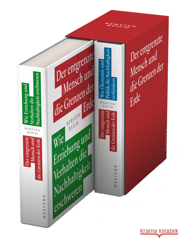 Der entgrenzte Mensch und die Grenzen der Erde, 2 Bde. Reich, Kersten 9783864893209 Westend - książka