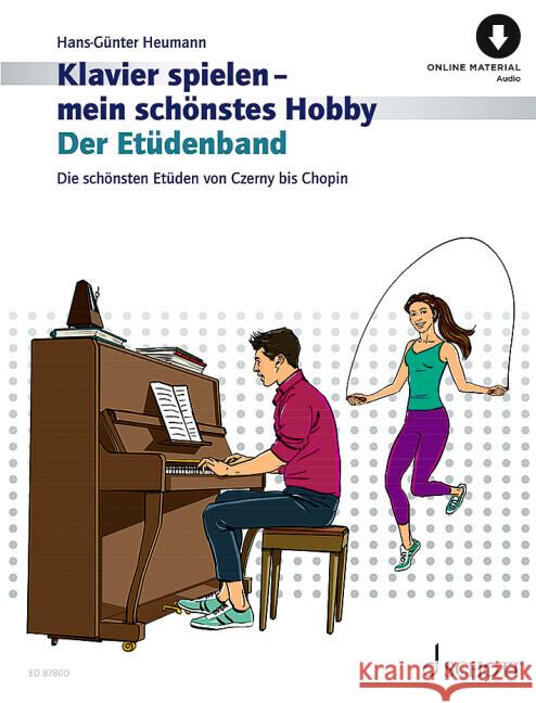 Der Etüdenband Heumann, Hans-Günter 9783795727734 Schott Music, Mainz - książka