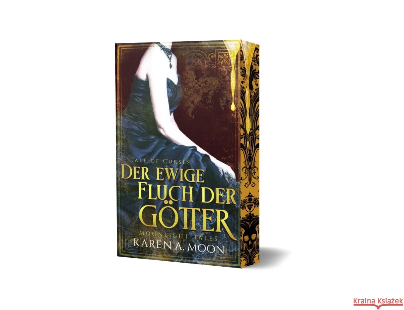 Der ewige Fluch der Götter Moon, Karen A. 9783989426603 Nova MD - książka