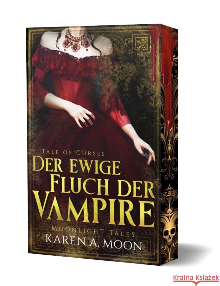 Der ewige Fluch der Vampire Moon, Karen A. 9783989420229 Nova MD - książka