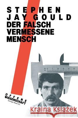 Der Falsch Vermessene Mensch GOULD 9783034867733 Springer Basel - książka