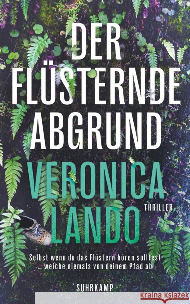 Der flüsternde Abgrund Lando, Veronica 9783518473665 Suhrkamp - książka