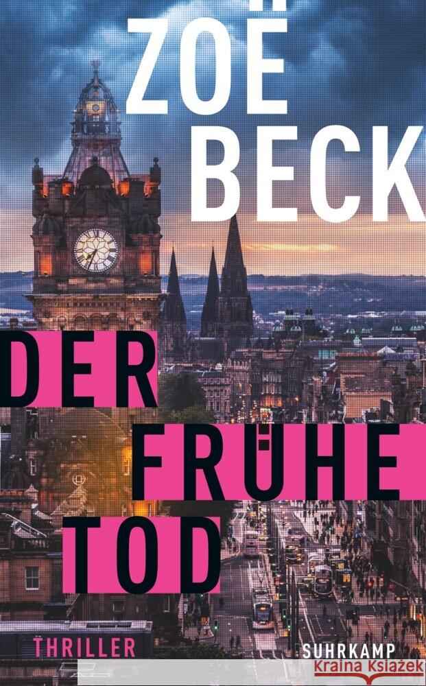 Der frühe Tod Beck, Zoë 9783518471975 Suhrkamp - książka