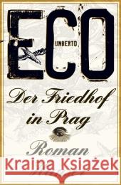 Der Friedhof in Prag : Roman Eco, Umberto 9783446237360 Hanser - książka