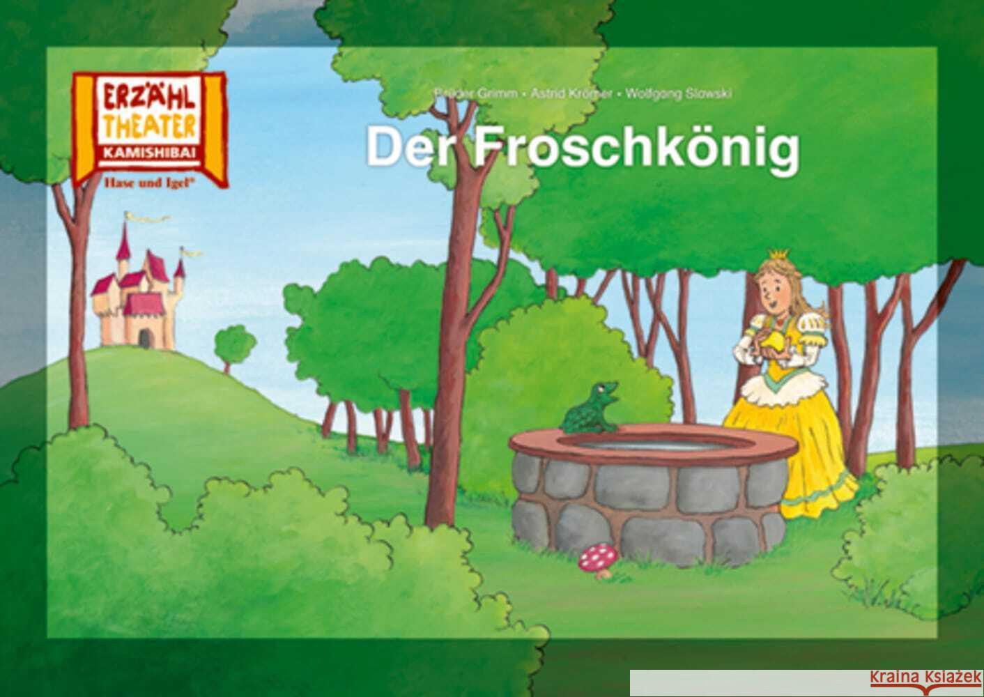 Der Froschkönig / Kamishibai Bildkarten Brüder Grimm, Slawski, Wolfgang 4260505832810 Hase und Igel - książka
