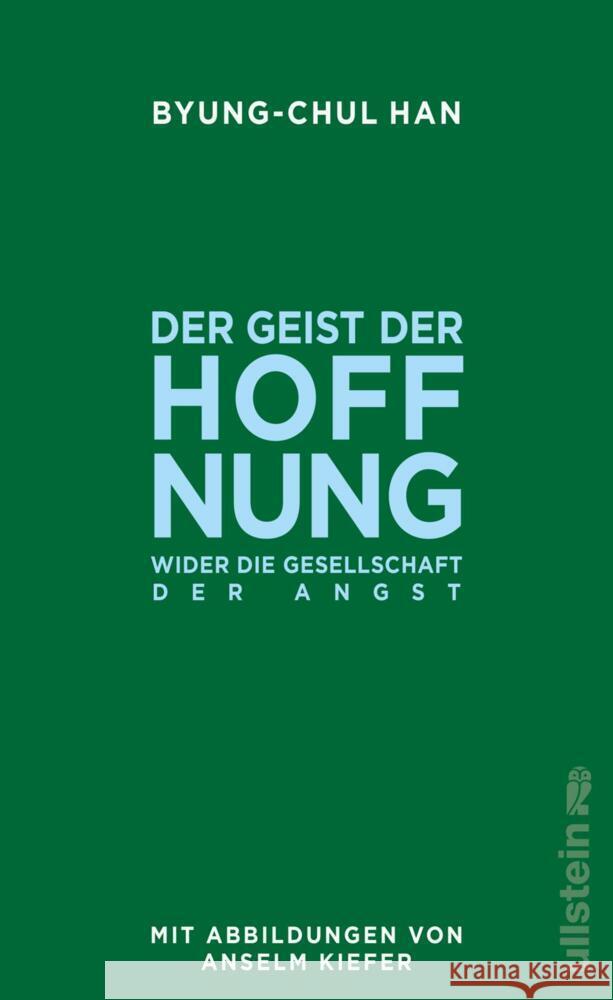 Der Geist der Hoffnung Han, Byung-chul 9783550202667 Ullstein HC - książka