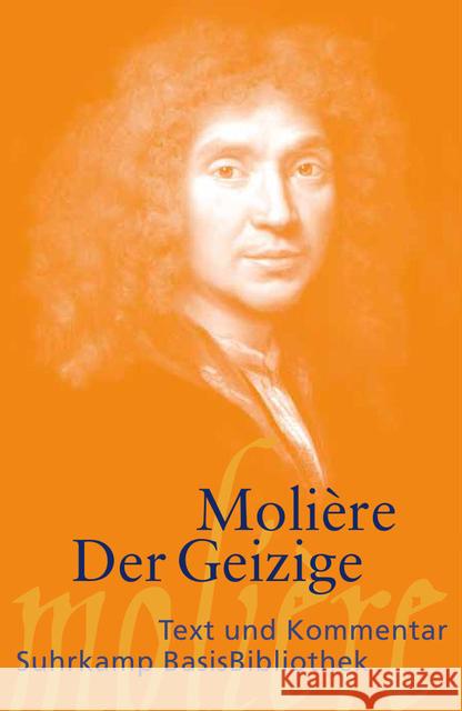 Der Geizige : Text und Kommentar Molière 9783518189368 Suhrkamp - książka