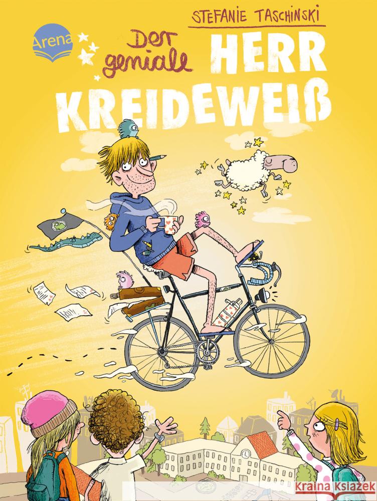 Der geniale Herr Kreideweiß (1) Taschinski, Stefanie 9783401606231 Arena - książka