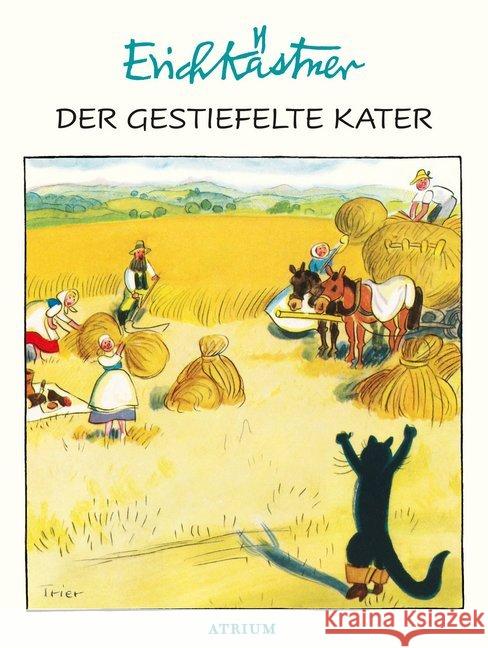 Der gestiefelte Kater Kästner, Erich 9783855356157 Atrium Verlag - książka