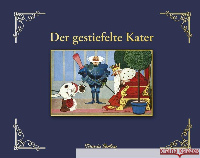 Der gestiefelte Kater Grimm, Wilhelm; Grimm, Jacob 9783864725029 Titania-Verlag - książka