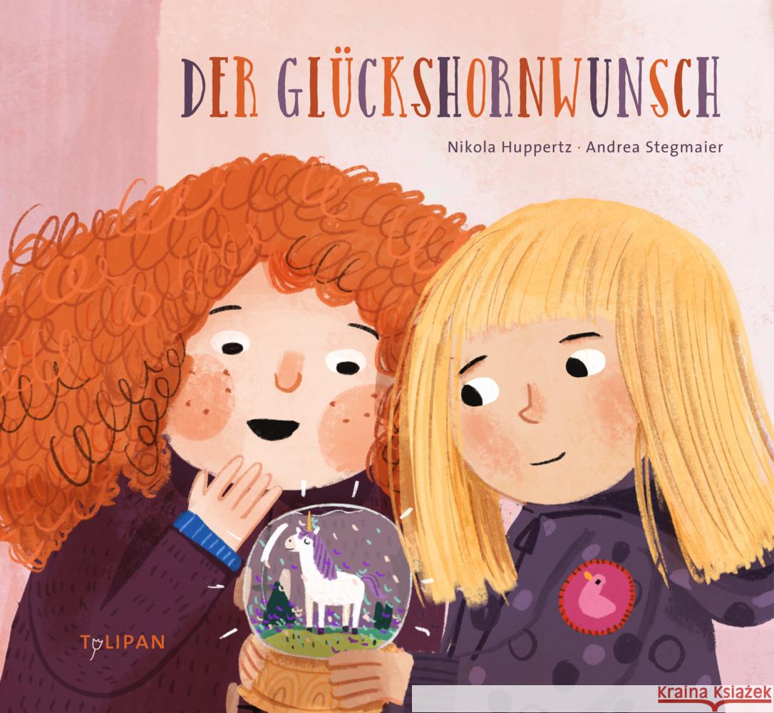 Der Glückshornwunsch Huppertz, Nikola 9783864295515 Tulipan - książka