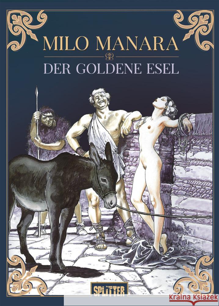 Der goldene Esel Manara, Milo 9783987214615 Splitter - książka