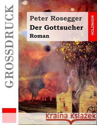 Der Gottsucher (Großdruck): Roman Rosegger, Peter 9781544138473 Createspace Independent Publishing Platform - książka