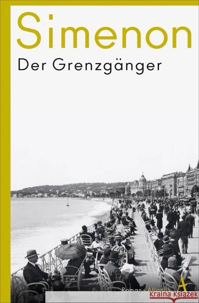 Der Grenzgänger Simenon, Georges 9783455014198 Atlantik Verlag - książka