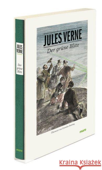 Der grüne Blitz : Nachwort: Hamilton-Paterson, James. Roman Verne, Jules 9783866481800 mareverlag - książka