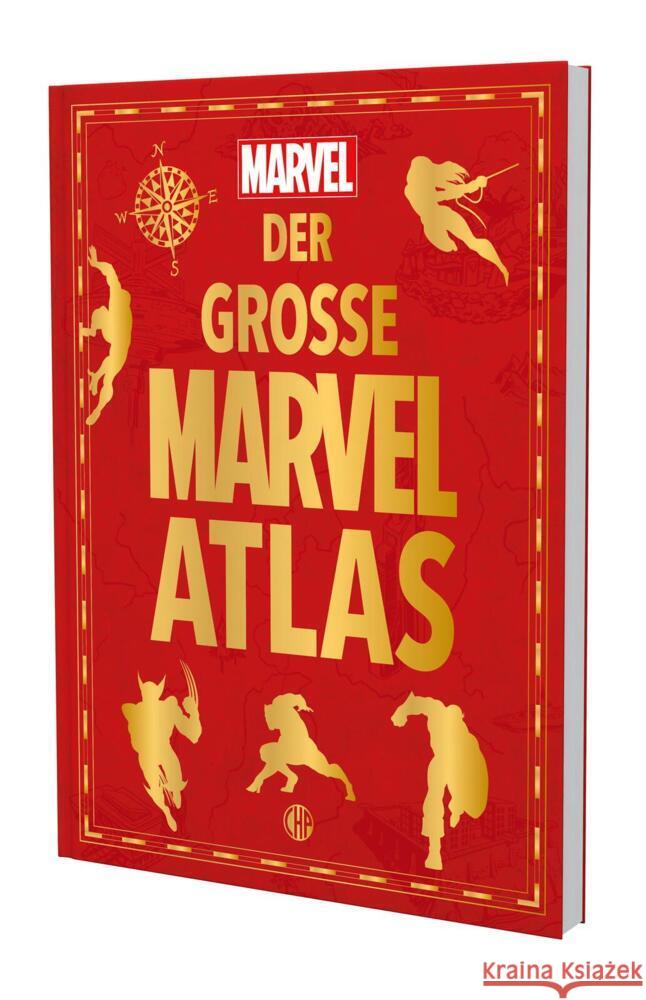 Der große Marvel-Atlas Hartley, Ned 9783845519890 CHP - książka